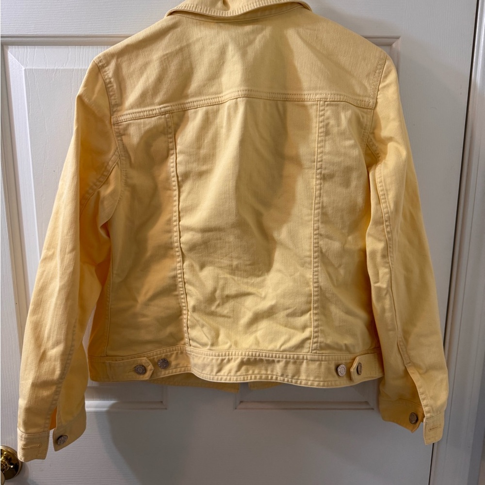 Talbots Petite Light Yellow Jacket. Never worn new without tags!